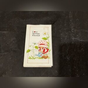 Vintage Strawberry Shortcake Telephone Address Book Unused Rare